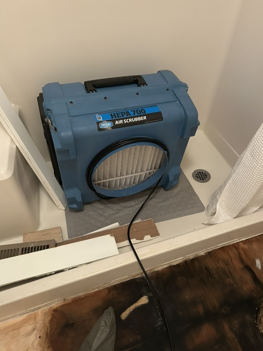 HEPA Air Scrubber for Water Damage